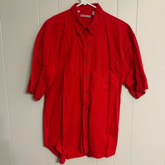 Vintage bugle boy, short sleeve button-down‎ size XL - Picture 1 of 4
